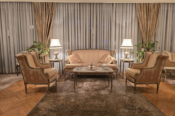 Main living room at night
